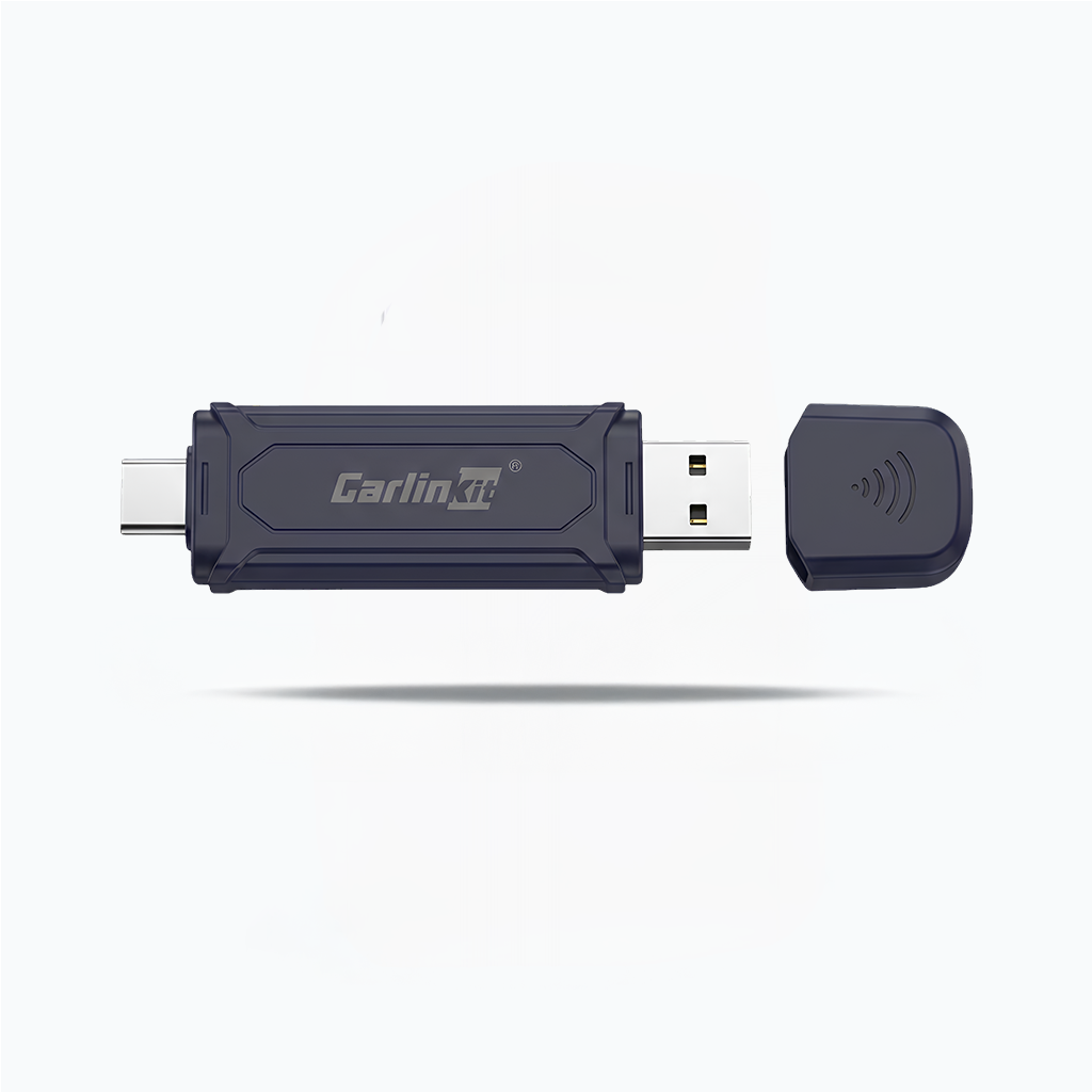 Carlinkit Mini 5 Pro Kablosuz CarPlay Çevirici Adaptör, Bluetooth & Wi-Fi Akıllı Araç Multimedya Dönüştürücü