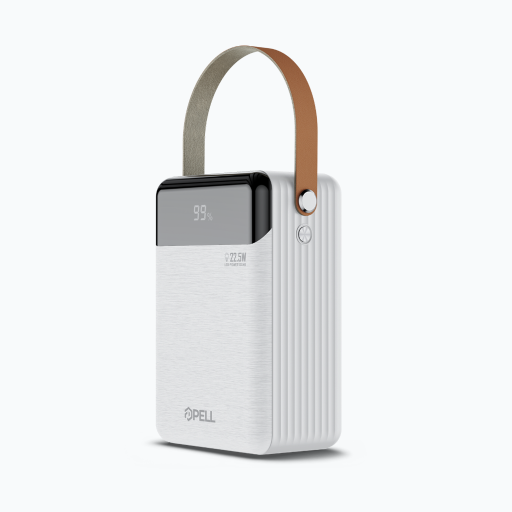 PL-F24 80.000 mAh Powerbank 22.5W Turbo Şarj, LED Işıklı Hızlı Taşınabilir Şarj Cihazı