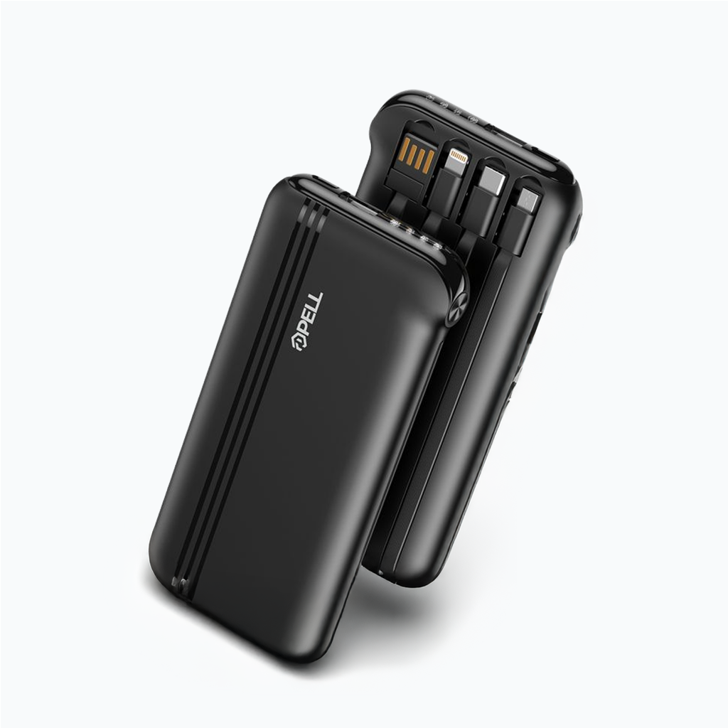 F10 10.000 mah Portable pwerbank USB / Type-C / IP / Micro / SİYAH / YEŞİL / BEYAZ