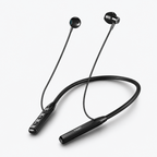 S22 Boyundan Askılı Spor Bluetooth 5.2 Kulaklık, Kablosuz Kulak İçi Koşu Kulaklığı - Siyah
