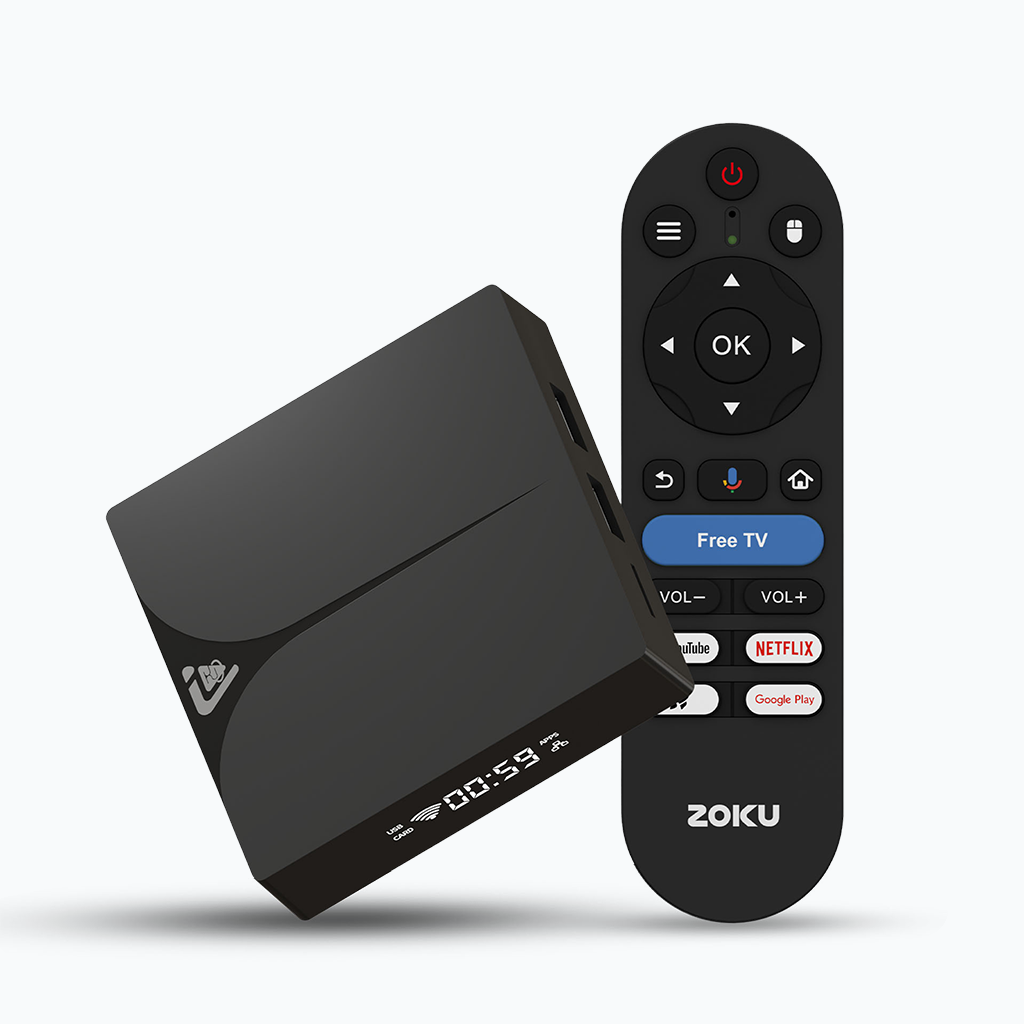 Pell C8 Android TV Box Ultra HD 4K, 10K HDR Destekli Akıllı Media Player