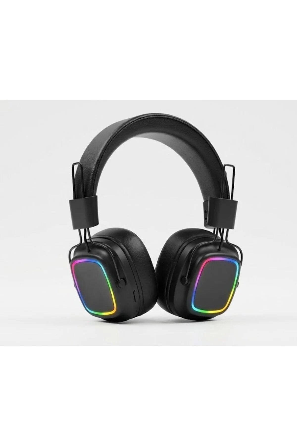 Bluetooth 5.3 Rainbow Işıklı Kulak Üstü Kablosuz Kulaklık Ürün ana görseli