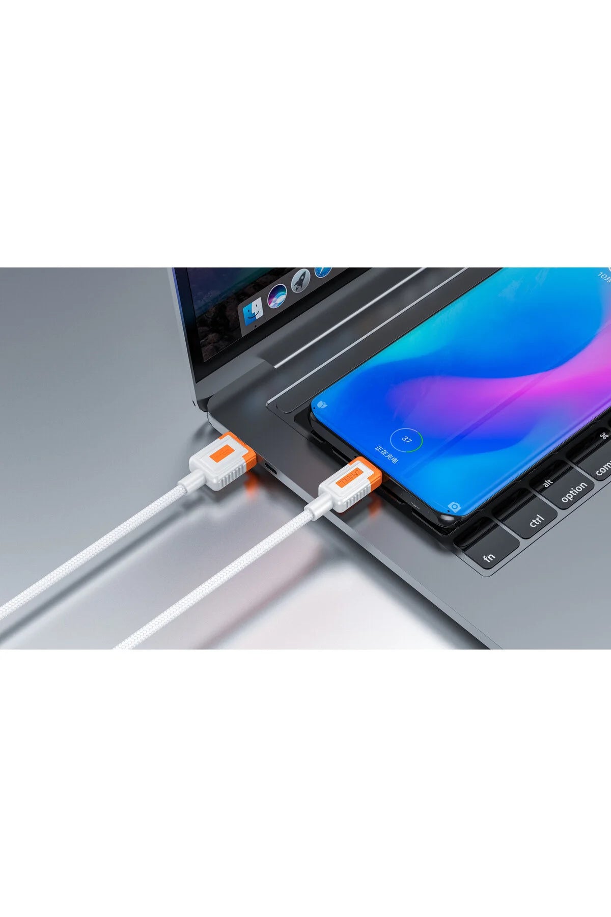 30w Hızlı Şarj Ve Data Kablosu Usb To Lightning Ürün ikincil görseli