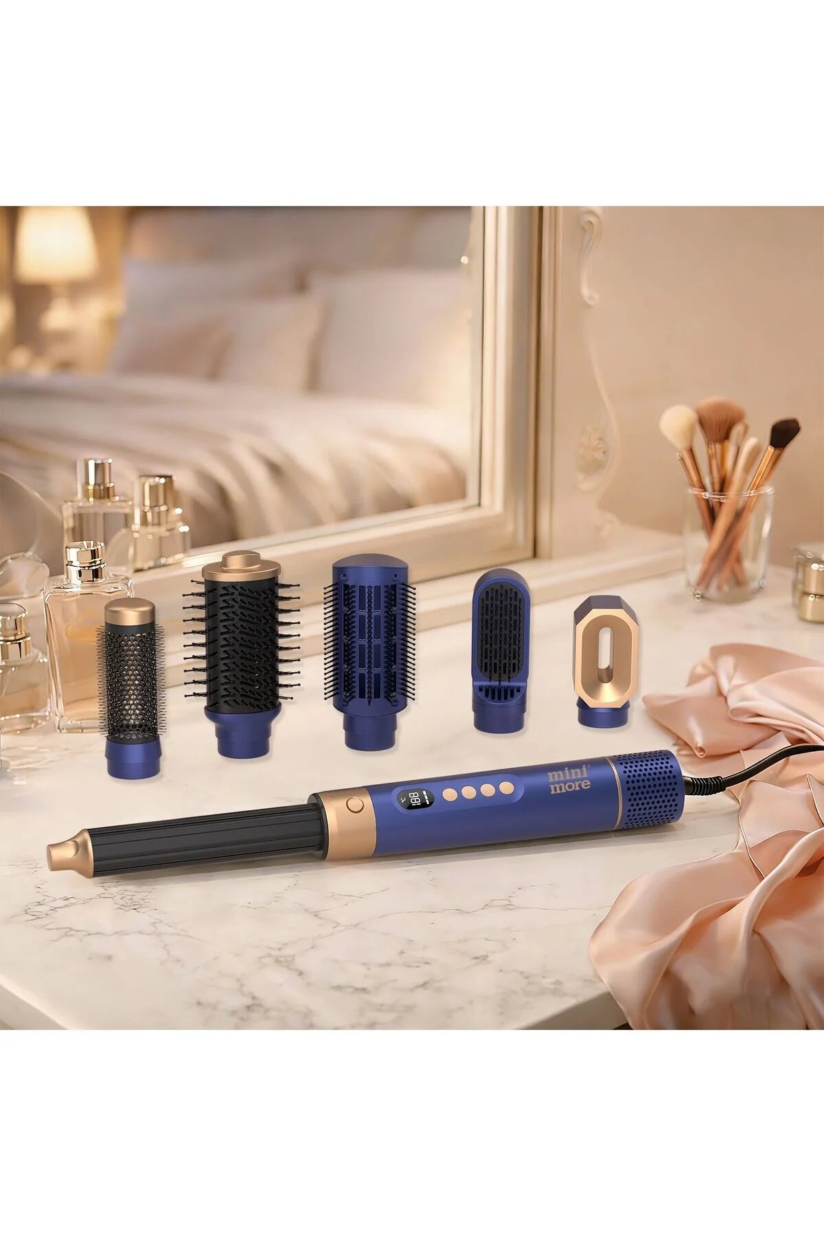 Mini More Professional 6 In 1 Airstyler Hava Üflemeli Saç Şekillendirici Seti Ürün ikincil görseli