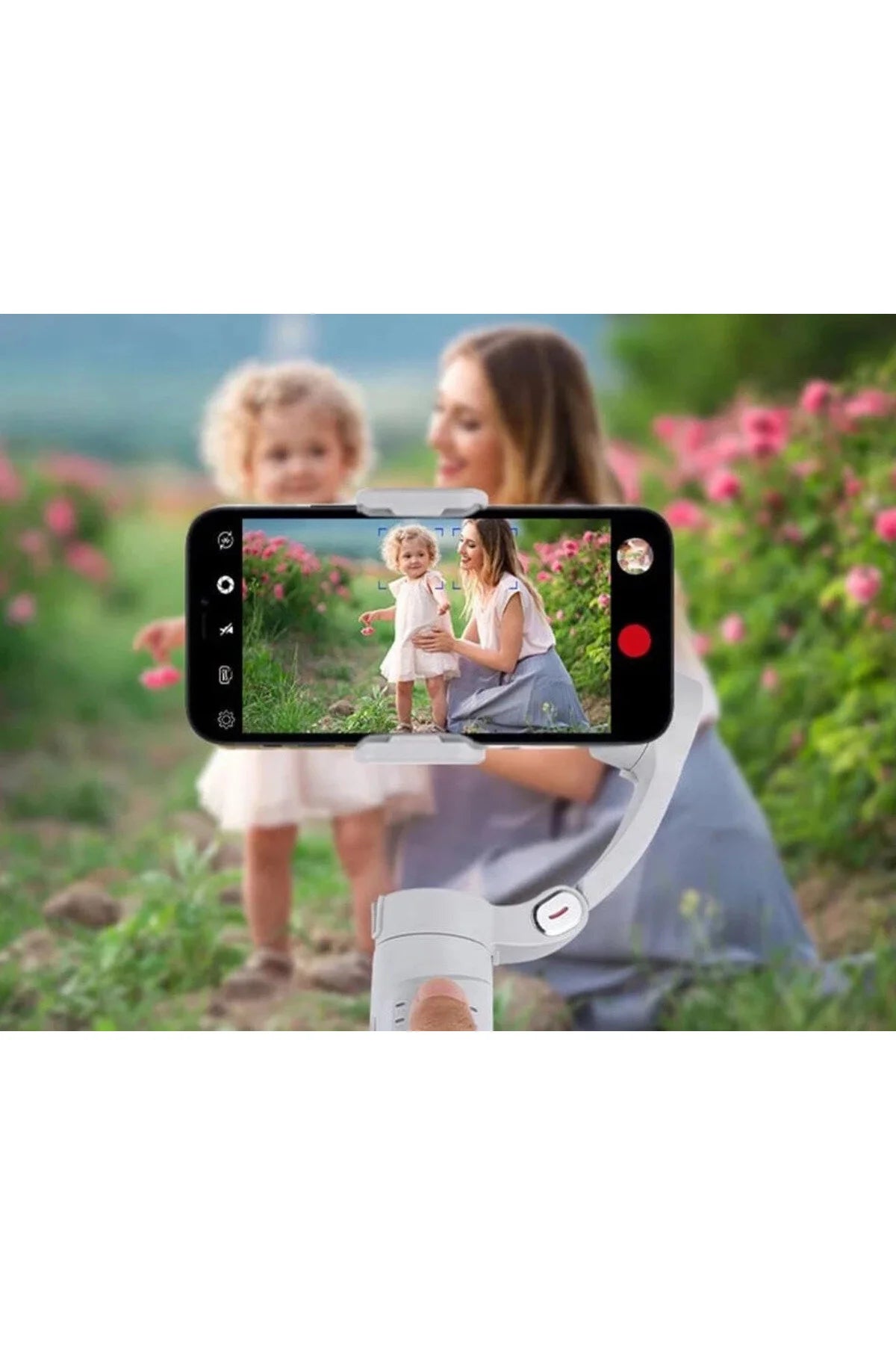 M2 3-Eksenli Telefon Gimbal Stabilizatör -Eksenli Telefon