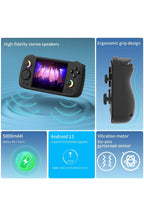 RG 406H Retro El Oyun ı Konsolu 4 Inç HD Ekran Bluetooth WIFI 8G + 128G Android 13 512G PSP PS2 /MOR / BEYAZ /MOR /GRİ