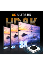 8K Ultra HD Android 14 TV Box - 4GB 64GB - Çift Bant Wi-Fi 6 Smart Media Player