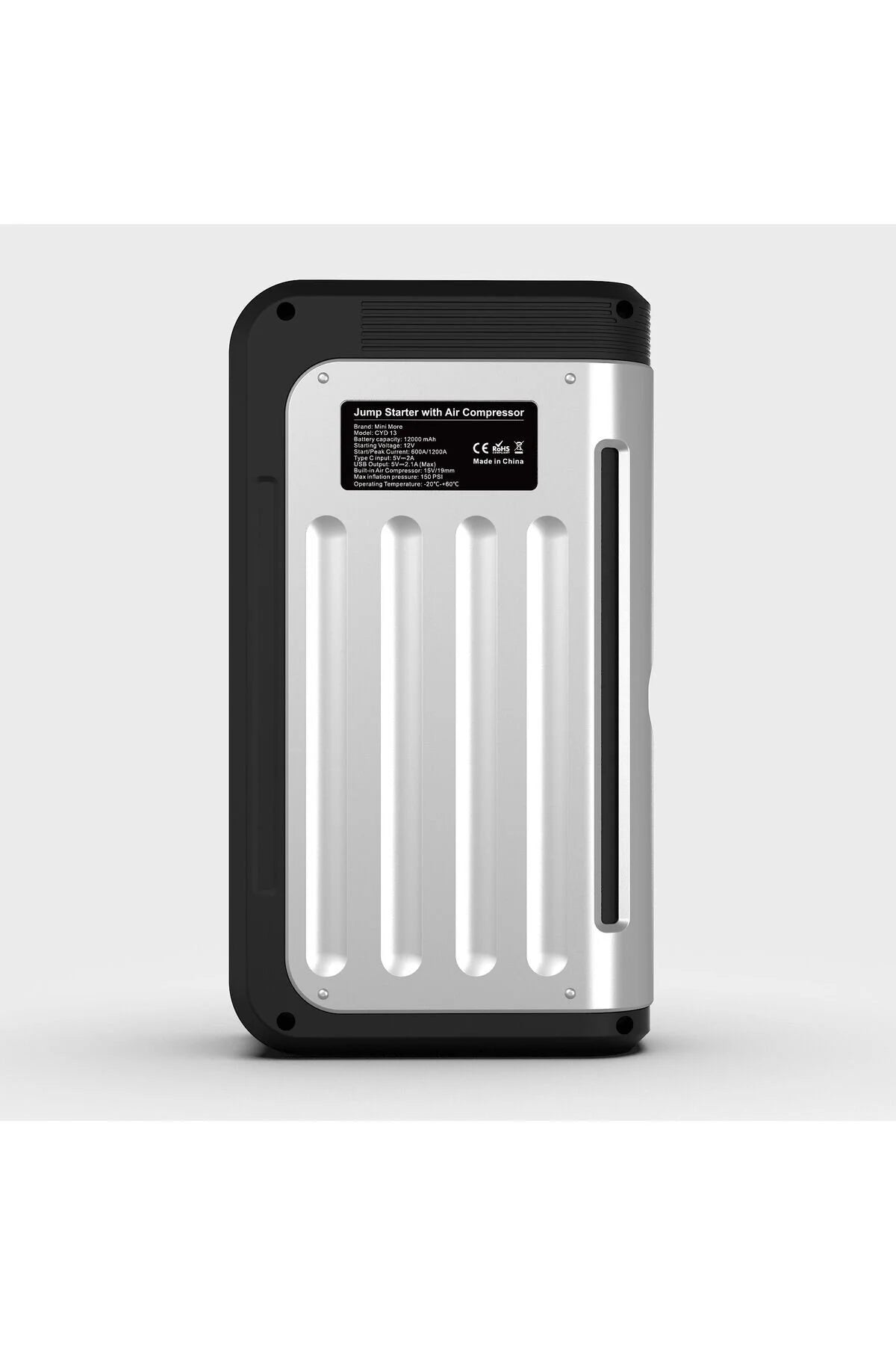 Jump Starter 12000mAh | Akü Takviye, Powerbank, LED Işık, Hava Kompresörü