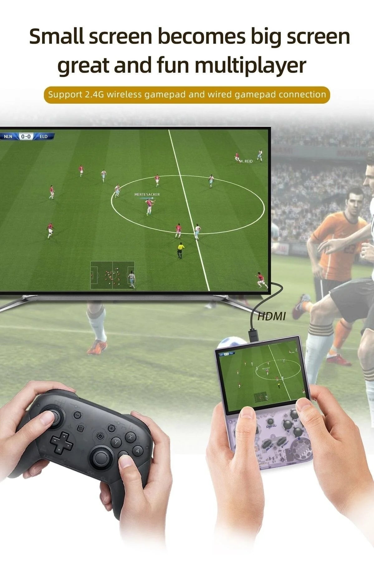 Rg35xx Retro Tv Uyumlu El Oyun Konsolu Game Boy Nintendo Playstation Arcade