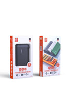 F10 10,000 mAh Portable Power Bank USB / Type-C / IP / Micro / BLACK / GREEN / WHITE