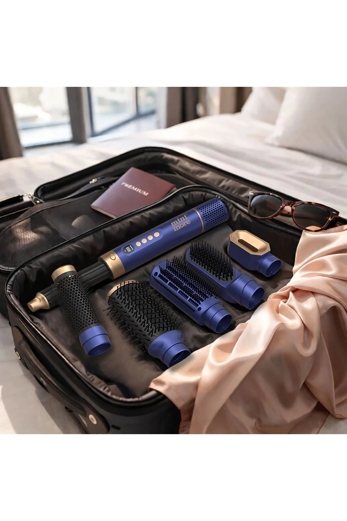 Mini More Professional 6 In 1 Airstyler Hava Üflemeli Saç Şekillendirici Seti