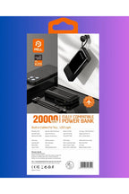 PL-K201 20.000 mAh. Göstergeli Lightning-Micro-Type-C ve Tablet girişli Powerbank