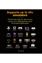 Q8 Max 4K Ultra HD Retro Oyun Konsolu - 40+ Emülatör 48.000+ Oyunlu Game Stick