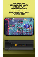 Q8 Max 4K Ultra HD Retro Oyun Konsolu - 40+ Emülatör 48.000+ Oyunlu Game Stick