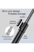 Tripod L02 4 In 1 Bluetooth Kumandalı Tripod Selfie Çubuğu