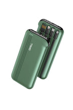 F10 10,000 mAh Portable Power Bank USB / Type-C / IP / Micro / BLACK / GREEN / WHITE
