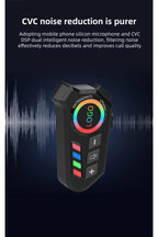 K06 Motosiklet Kask Kulaklık Bluetooth 5.4, Kablosuz Motor Kulaklık