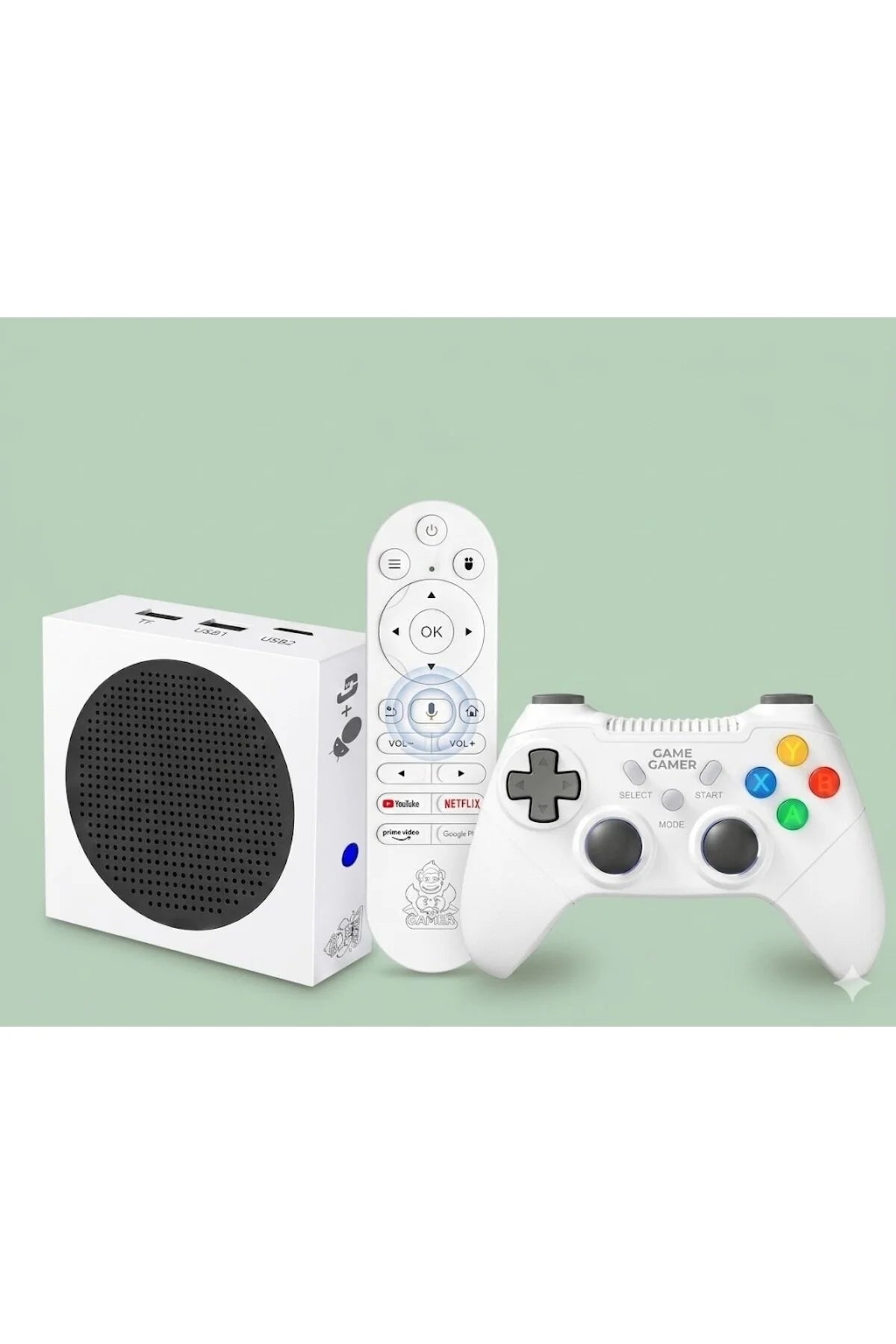 G8 8K Ultra HD Android TV Box & Oyun Konsolu - 60.000+ Oyunlu, Sesli Komut, Wi-Fi 6, Dual Band Ürün ana görseli