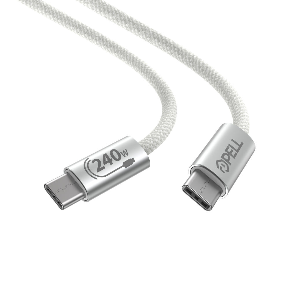 X-28 240W PD Type-C to Type-C Ultra Hızlı Örgülü Şarj Kablosu 1m