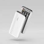 F10 10000 mAh Powerbank 4 Port Çıkışlı, Turbo Hızlı Taşınabilir Şarj Cihazı