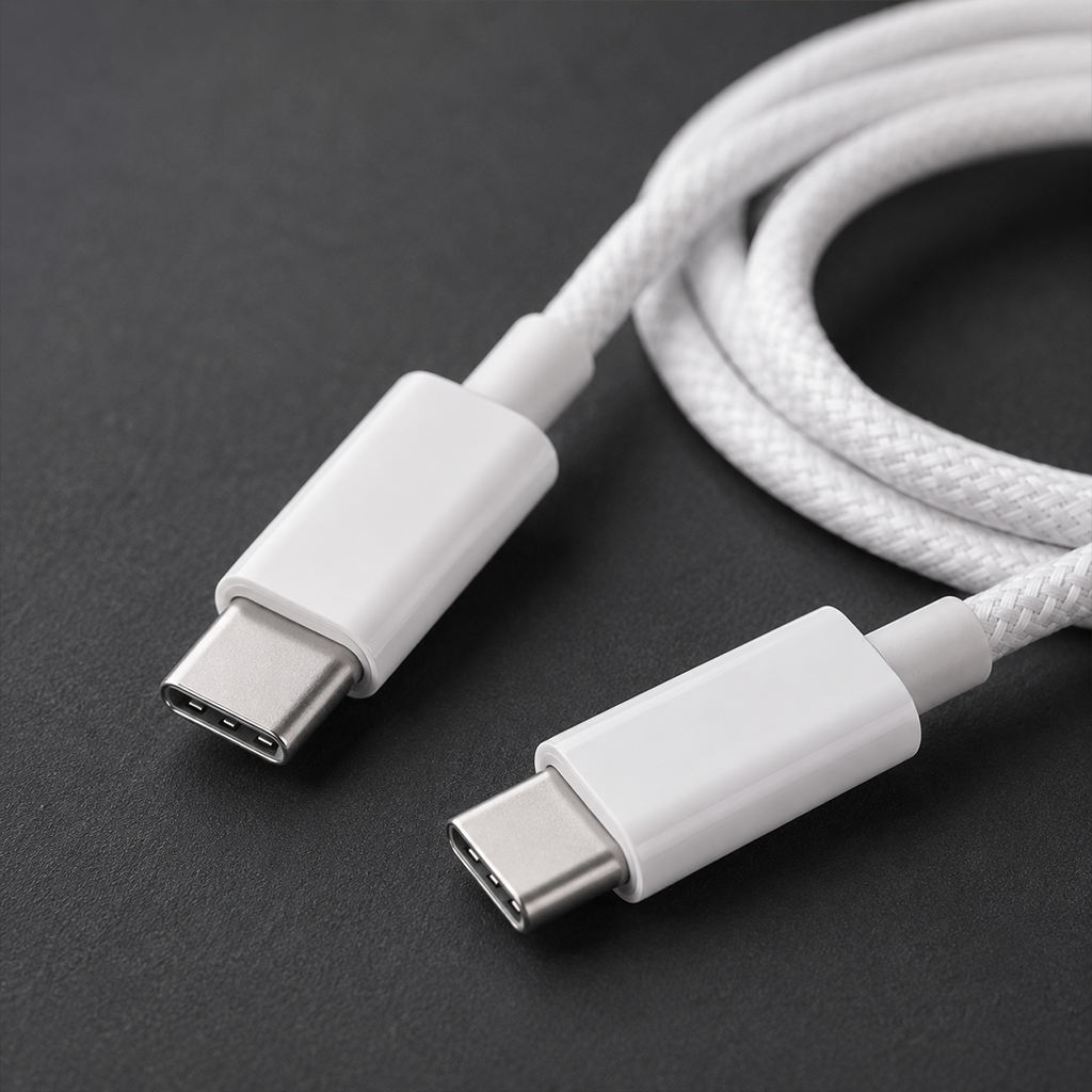 PL-X23 60W PD Type-C to Type-C Hızlı Şarj Kablosu 1m, Örgülü Data Kablosu