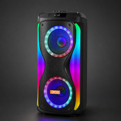 120W Şarj Edilebilir Taşınabilir Bluetooth Hoparlör, TWS Destekli Derin Bas Güçlü Ses Sistemi