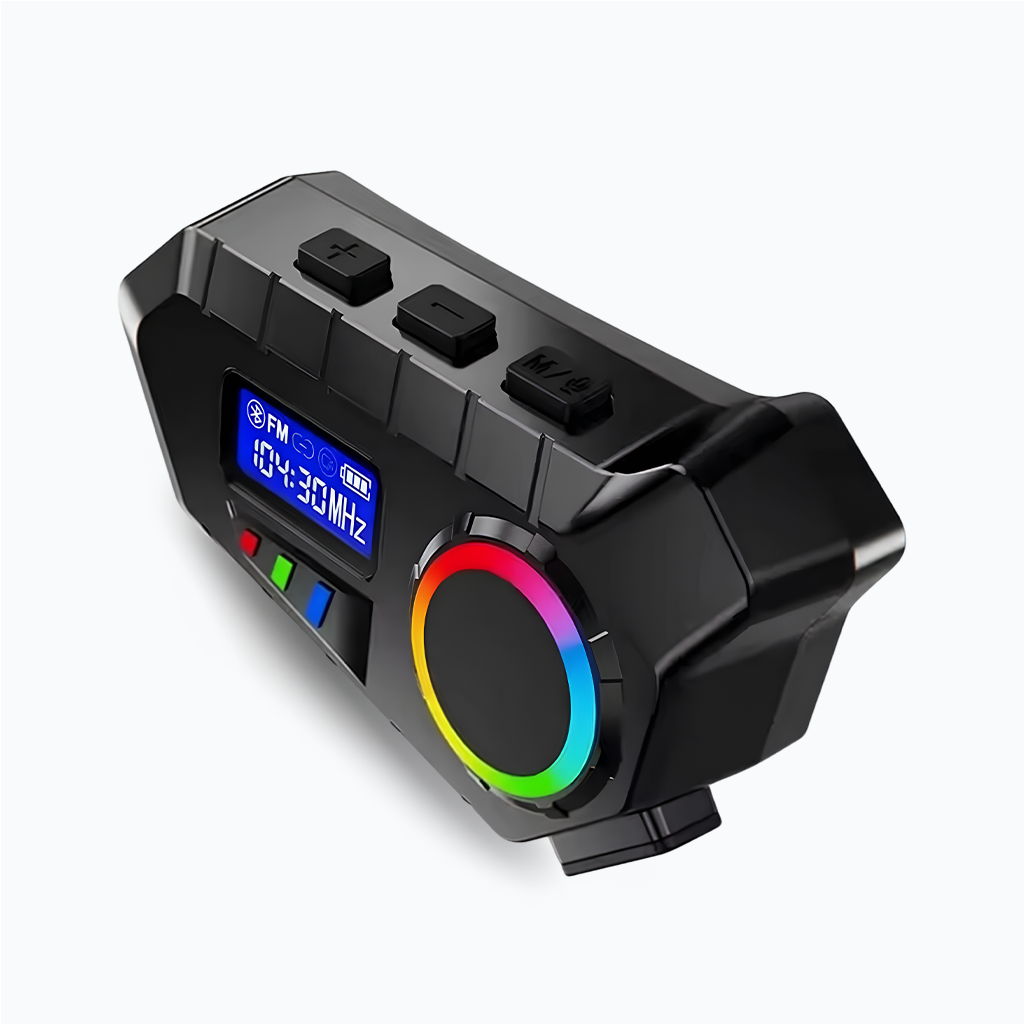 Y30 Kask Kulaklık Bluetooth Motosiklet Kulaklık Rgb Radyolu Intercom