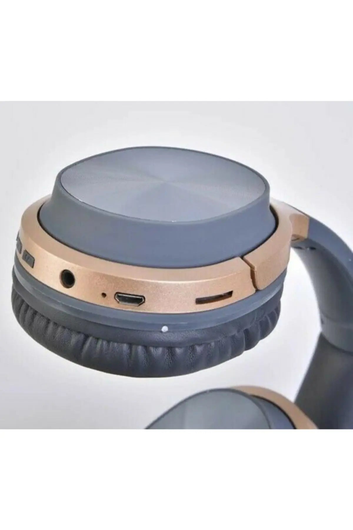 Hz830 Bt Süper Kalite Kablosuz Bluetooth Kulaklık 5.0 Gürültü Azaltıcı Kulaküstü Kulaklık Gri-gold