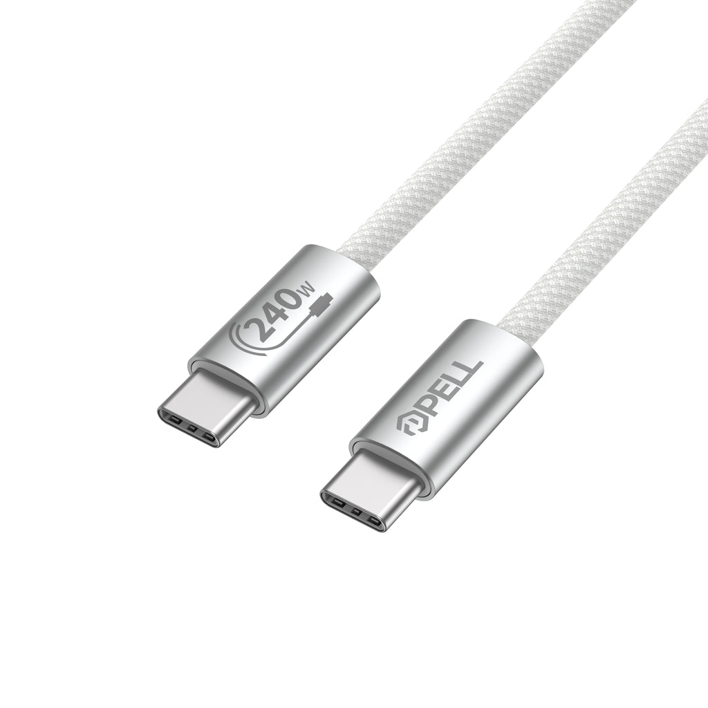 X-28 240W PD Type-C to Type-C Ultra Hızlı Örgülü Şarj Kablosu 1m