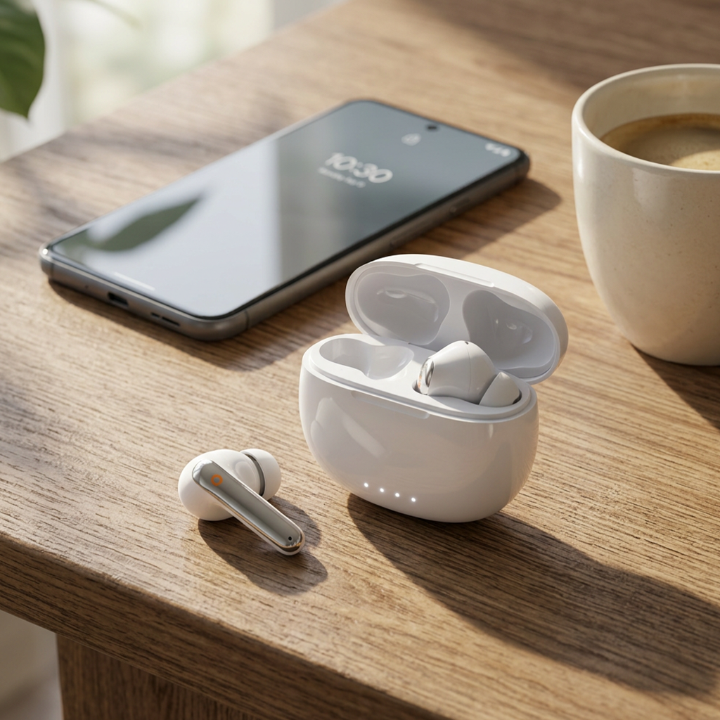 Pell EAR-21 TWS Bluetooth Kulak İçi Kulaklık Bluetooth5.4, Kablosuz Selfie Kontrollü Kulaklık