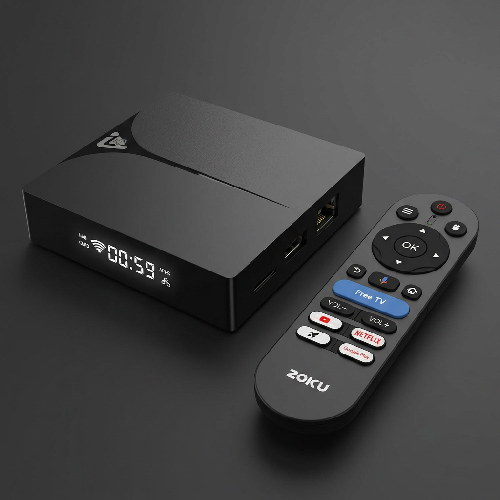 Pell C8 Android TV Box Ultra HD 4K, 10K HDR Destekli Akıllı Media Player