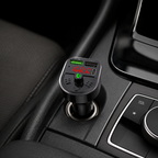 PL-C16 Bluetooth Araç Kiti ve FM Transmitter, PD Type-C Hızlı Şarjlı MP3 Çalar