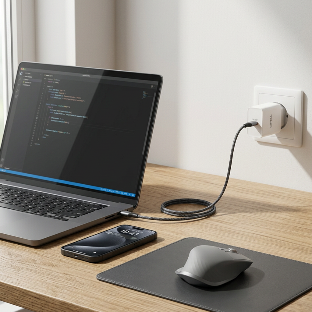 PL-E09 20W PD Süper Hızlı Şarj Başlığı, USB-C Evrensel Şarj Adaptörü