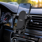 PL-H01 Havalandırma Izgarası Araç İçi Telefon Tutucu, 360° Dönebilen Mekanik Sürüş Tutacağı