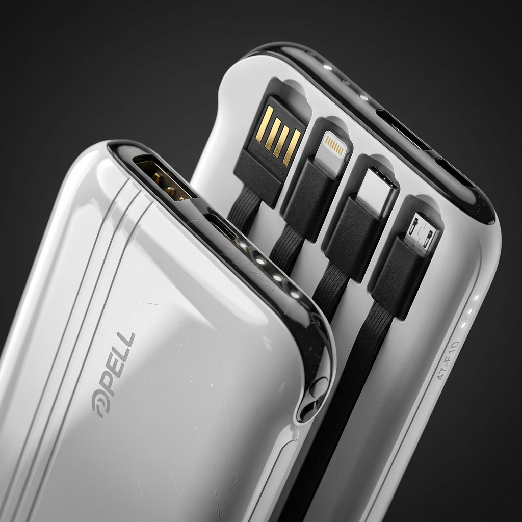 F10 10.000 mah Portable pwerbank USB / Type-C / IP / Micro / SİYAH / YEŞİL / BEYAZ