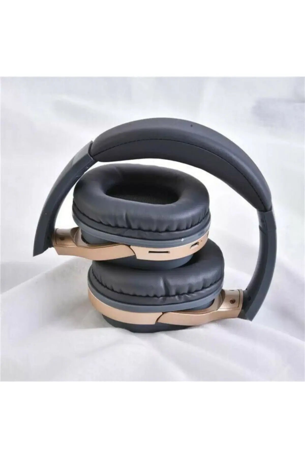 Hz830 Bt Süper Kalite Kablosuz Bluetooth Kulaklık 5.0 Gürültü Azaltıcı Kulaküstü Kulaklık Gri-gold Ürün ikincil görseli