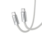 X-28 240W PD Type-C to Type-C Ultra Hızlı Örgülü Şarj Kablosu 1m