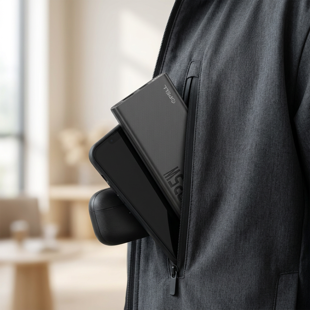 F06 10000 mAh Powerbank 22.5W, PD 20W Turbo Hızlı Taşınabilir Şarj Cihazı
