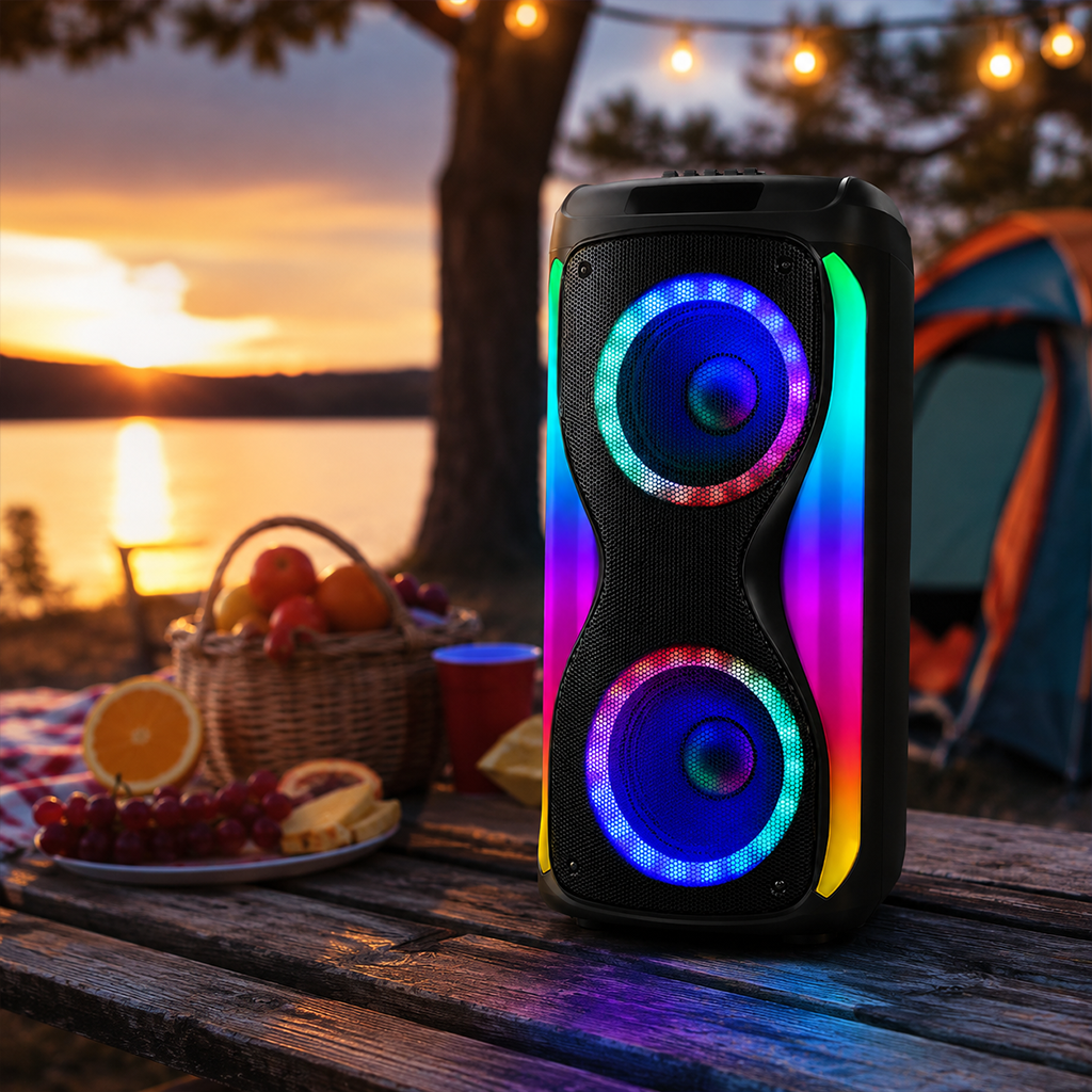Şarj Edilebilir Taşınabilir Bluetooth Hoparlör 120W