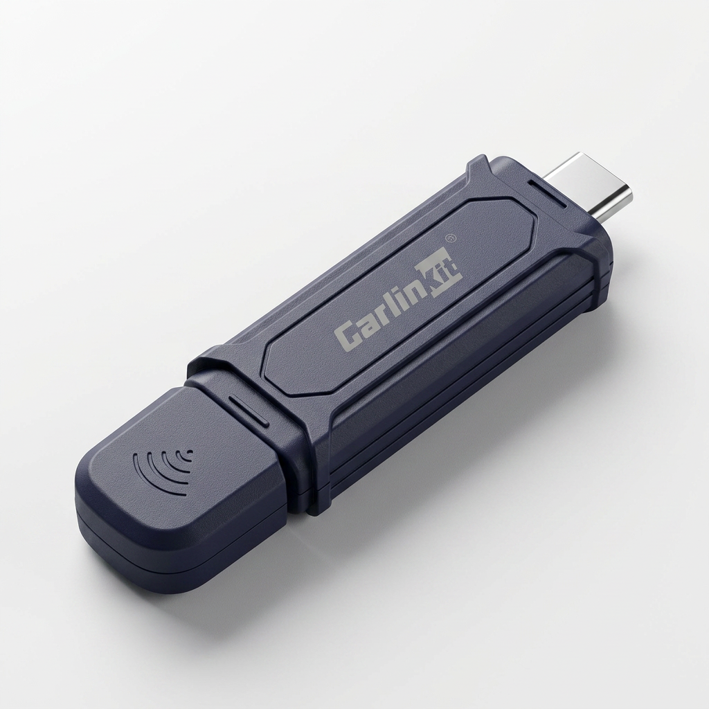 Carlinkit Mini 5 Pro Kablosuz CarPlay Çevirici Adaptör, Bluetooth & Wi-Fi Akıllı Araç Multimedya Dönüştürücü