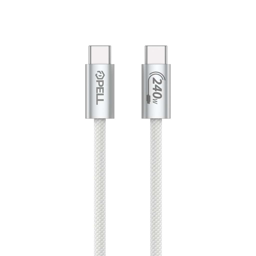 X-28 240W PD Type-C to Type-C Ultra Hızlı Örgülü Şarj Kablosu 1m