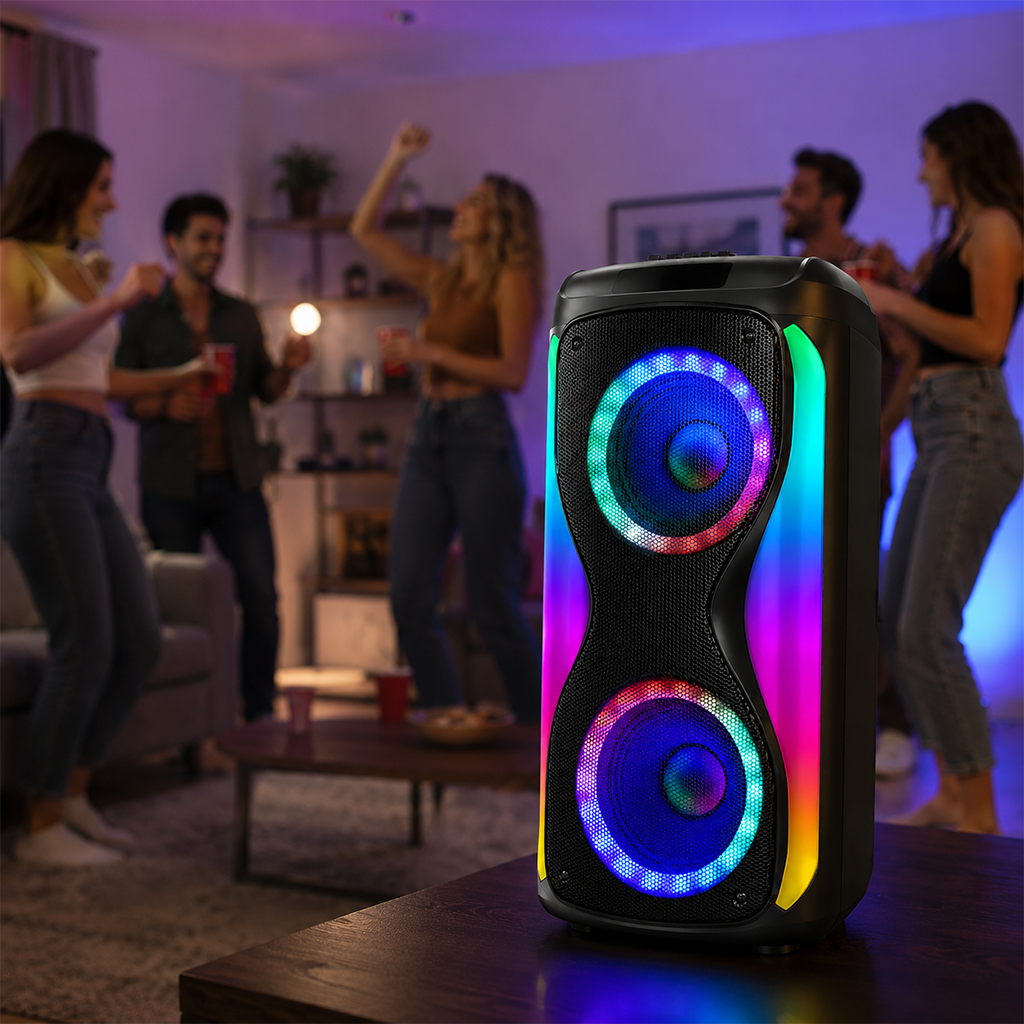 Şarj Edilebilir Taşınabilir Bluetooth Hoparlör 120W