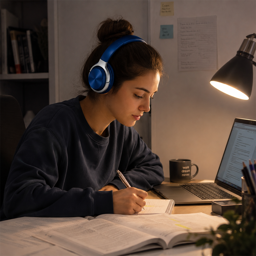 HZ-BT830 Bluetooth Kulak Üstü Kulaklık 5.0, Kablosuz Süper Bass Kulaklık