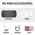 ANBERNIC RG 406H Android 13 Retro El Oyun Konsolu 8GB RAM + 128GB, PS2 ve PSP Destekli Taşınabilir Emülatör