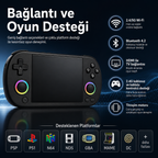 ANBERNIC RG40XX H Retro El Oyun Konsolu 4.0 inç IPS Ekran, Taşınabilir Retro Atari Konsolu