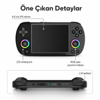 ANBERNIC RG40XX H Retro El Oyun Konsolu 4.0 inç IPS Ekran, Taşınabilir Retro Atari Konsolu