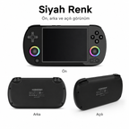 ANBERNIC RG40XX H Retro El Oyun Konsolu 4.0 inç IPS Ekran, Taşınabilir Retro Atari Konsolu