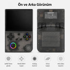 ANBERNIC RG 40XXV Taşınabilir El Oyun Konsolu, 4.0 inç IPS Ekran, Retro Game Boy PSP Oyun Konsolu