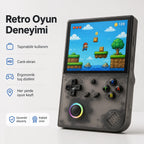 ANBERNIC RG 40XXV Taşınabilir El Oyun Konsolu, 4.0 inç IPS Ekran, Retro Game Boy PSP Oyun Konsolu