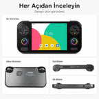 ANBERNIC RG 476H El Oyun Konsolu 5000 mAh Pil, Taşınabilir Retro Atari Atari Oyun Cihazı